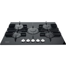 Hotpoint 75cm Gas on Glass Hob - FTGHG751DHBK
