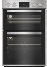 Hotpoint 90cm Built In Electric Double Oven - DIH10DIX