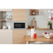 Indesit 39cm 1000w Built In Microwave - MWI125GX