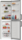 Indesit 54cm Frost Free Fridge Freezer - IKNH1261S4UK