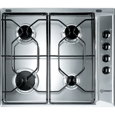 Indesit 60cm 4 Burner Gas Hob - PAA642IXIWE1