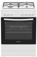 Indesit 60cm Single Cavity Dual Fuel Cooker - I6G3PMWUK