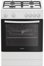 Indesit 60cm Single Cavity Gas Cooker - I6GGMMWUK