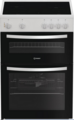 Indesit 60cm Twin Cavity Electric Cooker - ITE6VMW