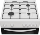 Indesit 60cm Twin Cavity Gas Cooker - ITG6GW
