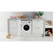 Indesit 7+5kg, 1200 Spin Integrated Washer Dryer - BIWDIL75148