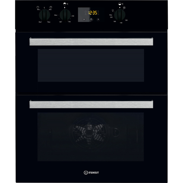 Indesit 72cm Built Under Electric Double Oven IDU6340BL West Midlands Electrical Superstore