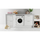Indesit 8+6kg, 1400 Spin Integrated Washer Dryer - BIWDIL861485