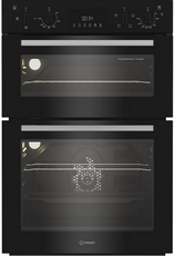 Indesit 90cm Built In Electric Double Oven - DII10DB