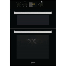 Indesit 90cm Built In Electric Double Oven - IDD6340BL