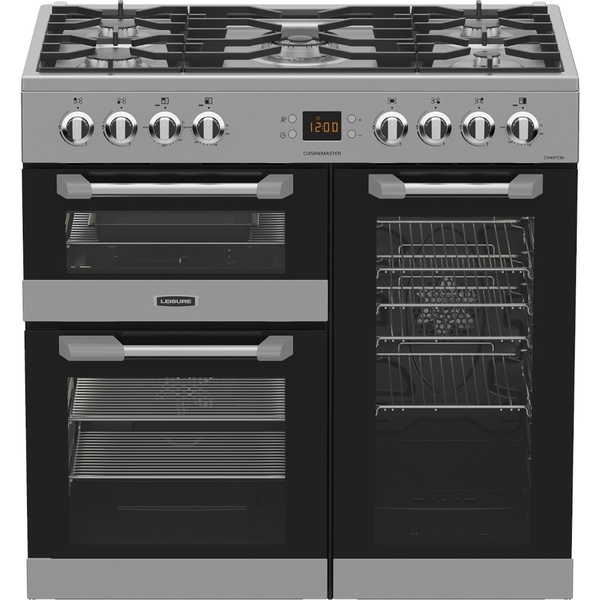 Leisure 90cm Dual Fuel Range Cooker CS90F530X West Midlands Electrical Superstore West