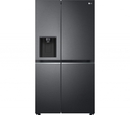 LG GSLV70MCTF American-Style Smart Fridge Freezer in Matte Black