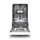 Montpellier 10PL Slimline Dishwasher - MDWD1064W