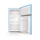 Montpellier 45.3cm Undercounter Fridge Freezer - MAB2035EPB