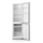 Montpellier 47cm Low Frost Fridge Freezer - MLF150EW