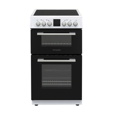 Montpellier 50cm Double Oven Electric Cooker - MDOC50FW