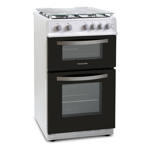 Montpellier 50cm Freestanding Twin Cavity Gas Cooker MTG50LW West