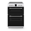 Montpellier 60cm Double Oven Electric Cooker - MDOC60FW