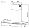 Neue 60cm Flat Glass Hood - NVMD600NX