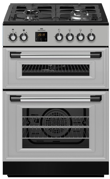 double oven dual fuel cooker