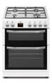 New World 60cm Twin Cavity Gas Cooker - NWMID63GW