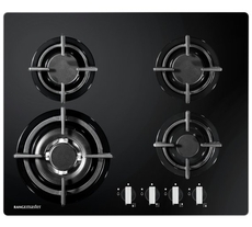 Rangemaster 60cm 4 Burner Gas Hob - RMB60HPNGFGL
