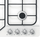 Statesman 60cm 4 Burner Gas Hob - GH160WH