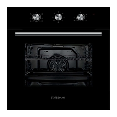 Statesman 60cm Single Fan Oven - BSF60BL