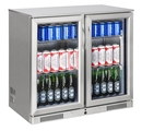 Sterling Pro Green Double Door Stainless Steel Bottle Cooler - SP2HC-STS 