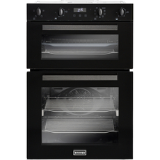 Stoves 90cm Built In Electric Double Oven - BI902MFCT BLK - 444410217