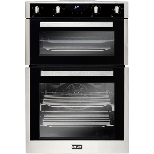 Stoves 90cm Built In Electric Double Oven BI902MFCTSTA West