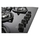 Stoves 75cm Gas On Glass Hob - GTG75C BLK