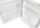 Teknix 47.4cm Undercounter Fridge Freezer - UCFFH48W