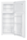 Teknix 48cm Top Mount Fridge Freezer - TMH1148W