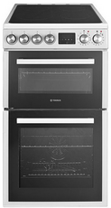 Teknix 50cm Double Oven Electric Cooker - TKED54W/2