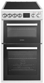 Teknix 50cm Double Oven Electric Cooker - TKED54W/2