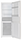 Teknix 54cm Smart Frost Fridge Freezer - SMF165W/E