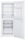 Teknix 55cm Static Fridge Freezer - STF1365W