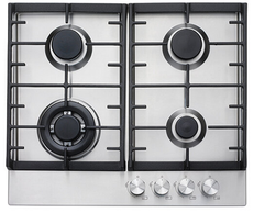 Teknix 60cm 4 Burner Gas Hob - SCGH61X