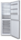 Teknix 60cm Frost Free Fridge Freezer - FF1860S/E