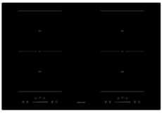 Teknix 77cm Induction Hob - SCIH77SL
