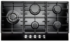 Teknix 90cm 5 Burner Gas Hob - SCGH91B