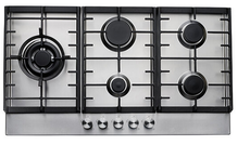Teknix 90cm 5 Burner Gas Hob - SCGH91X