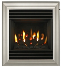 Valor Inset Gas Fire - Homeflame Harmony HE Silver (0576131)