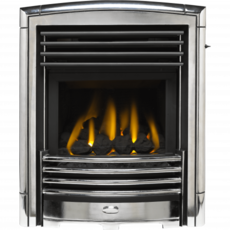 Valor Inset Gas Fire - Petrus Homeflame HE Silver (0596191)