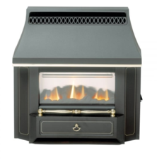 Valor Outset Slimline Gas Fire - Black Beauty Slimline (0534101)