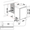 Whirlpool 14PL Fully Integrated Dishwasher - W2IHD526