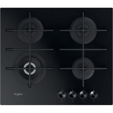 Whirlpool 60cm 4 Gas Burner Hob - GOWL628NB