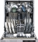 White Knight 13PL Built in Fullsize Dishwasher - AT60BIDW