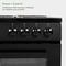 Willow 50cm Single Cavity Electric Cooker - WE50SSB
